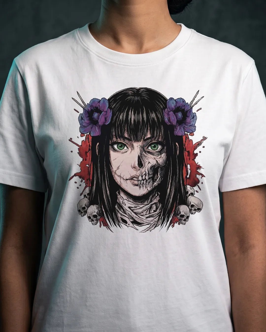 The Floral Cadaver Memento Mori Tee - The Teeze