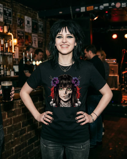 The Floral Cadaver Memento Mori Tee - The Teeze