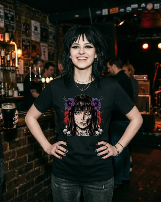 The Floral Cadaver Memento Mori Tee - The Teeze