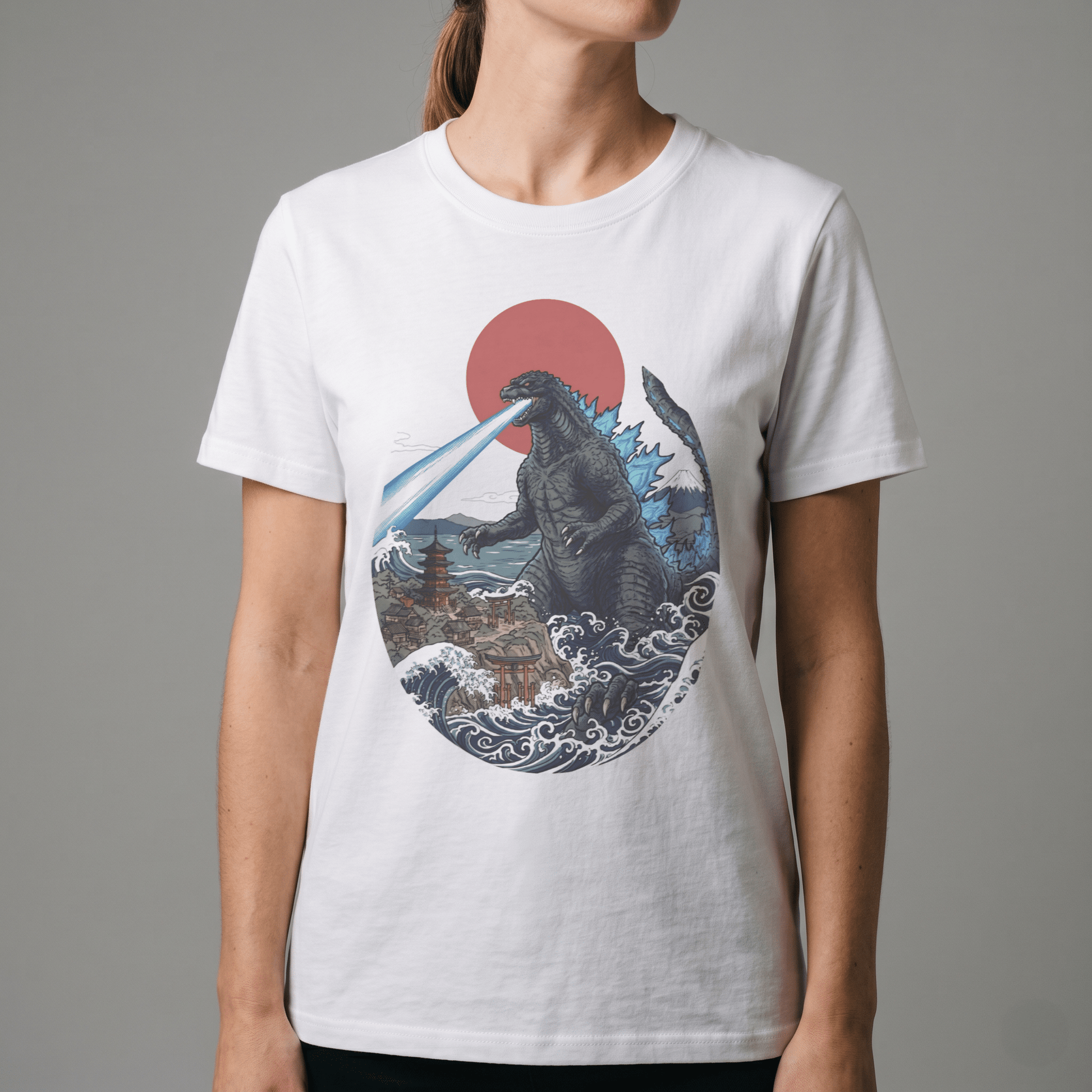 The Godzilla Wave T-Shirt - The Teeze