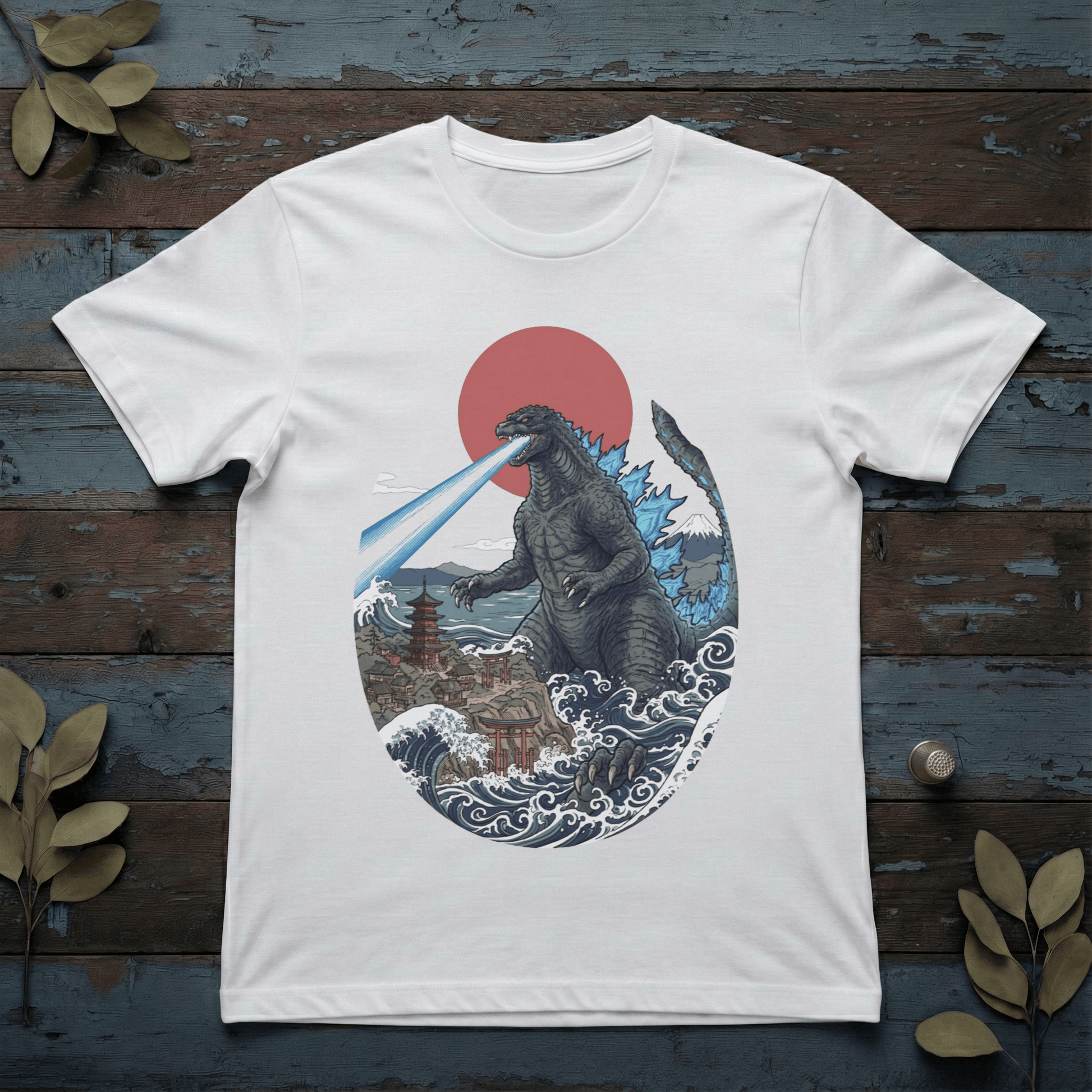 The Godzilla Wave T-Shirt - The Teeze