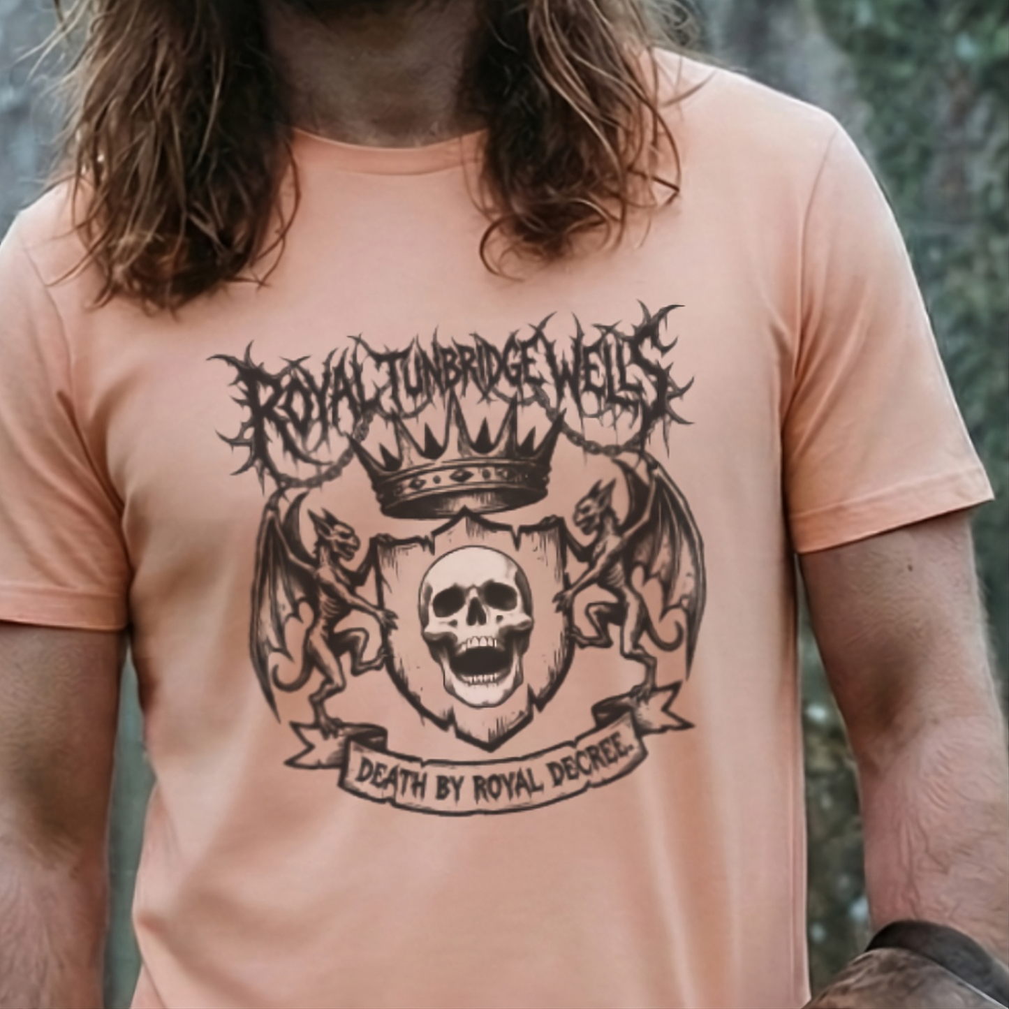 Royal Tunbridge Wells Metal T-Shirt | British Satire & Death Metal