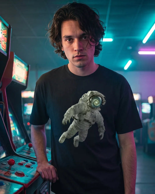Walking the Void Cosmic Horror Sci-Fi Tee - The Teeze
