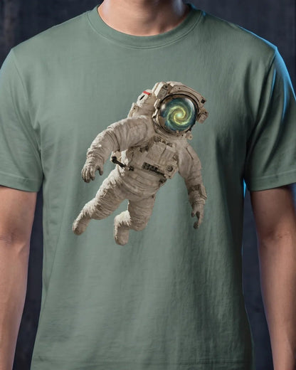 Walking the Void Cosmic Horror Sci-Fi Tee - The Teeze