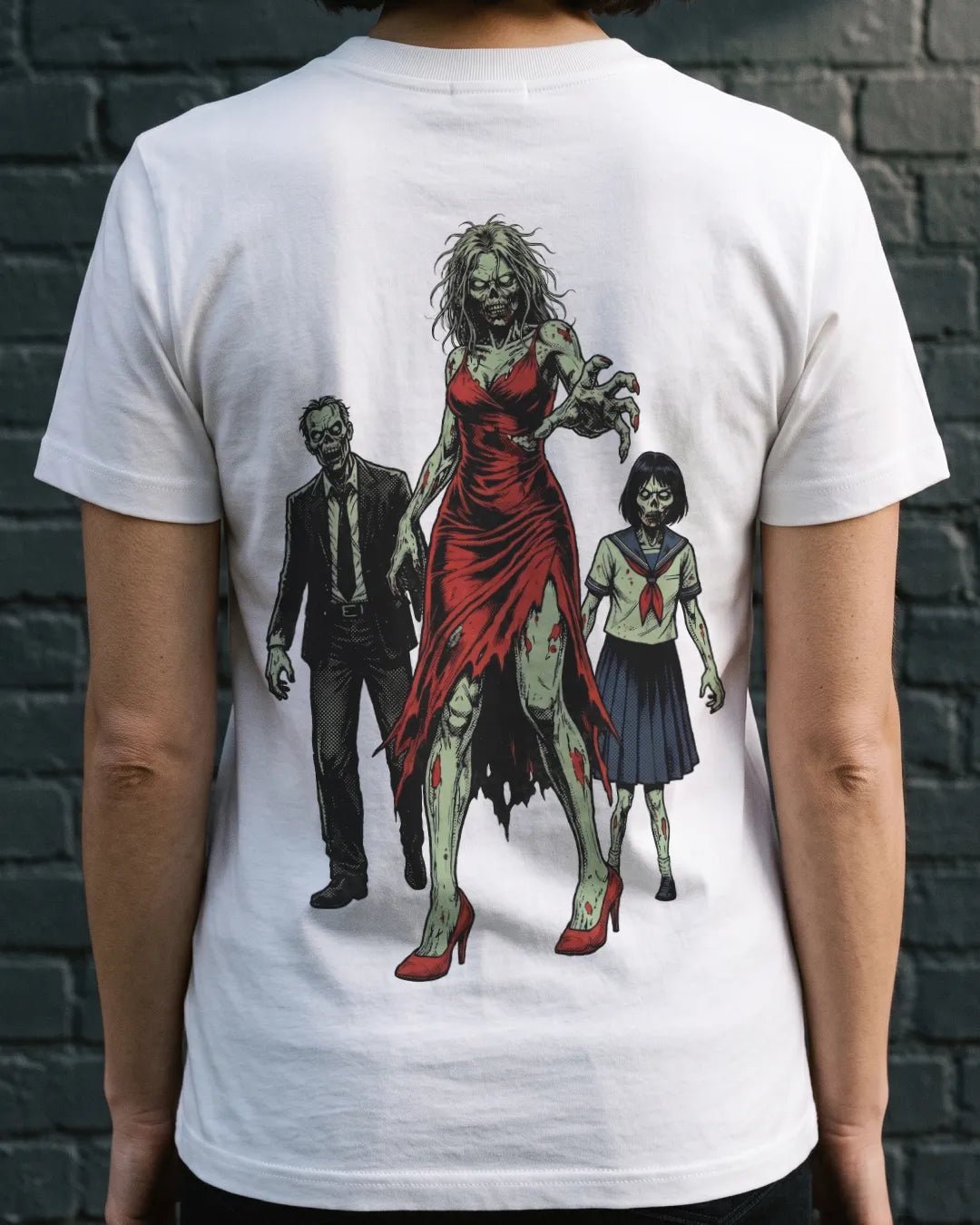 Zombie Invasion Pulp Horror Tee - The Teeze