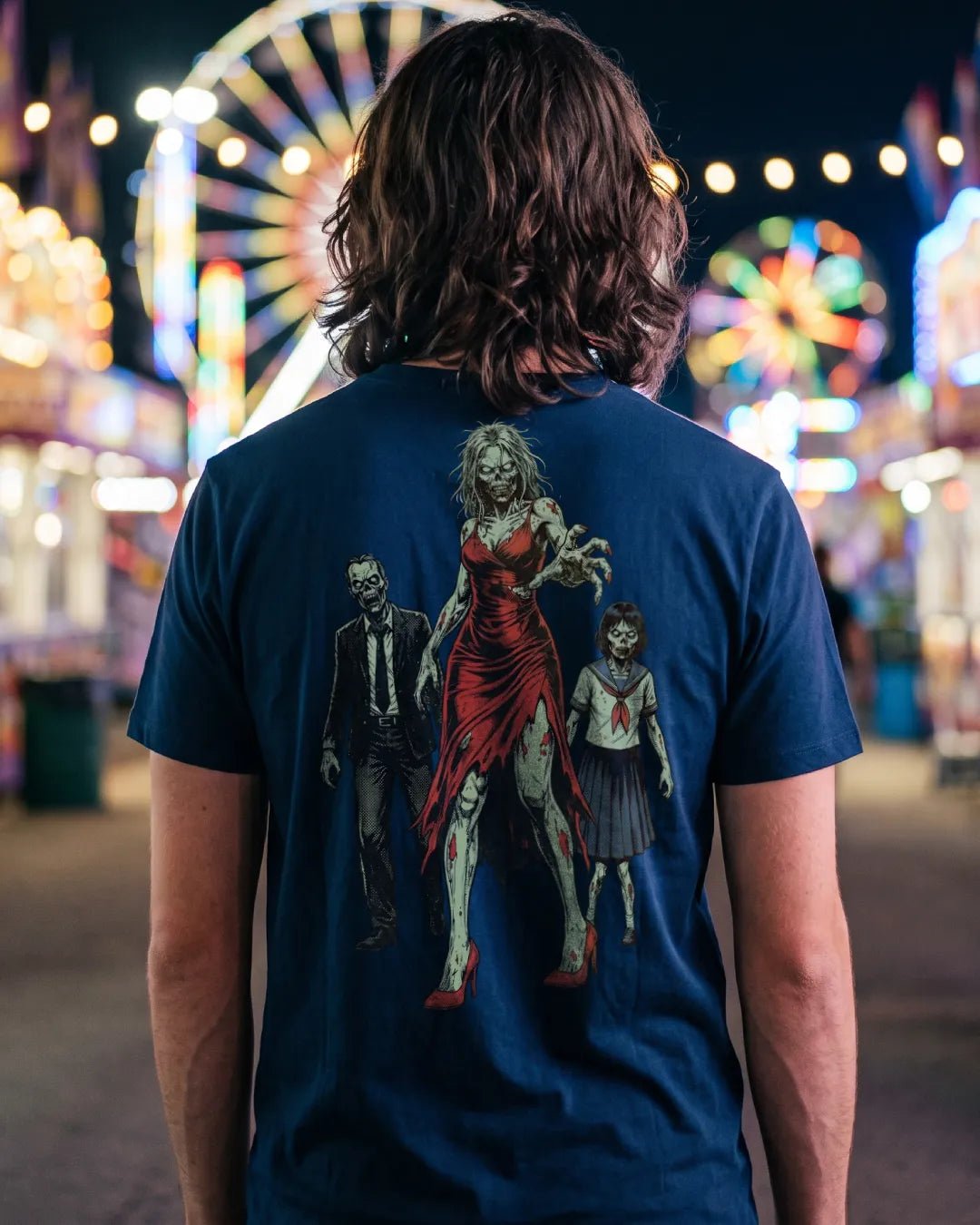 Zombie Invasion Pulp Horror Tee - The Teeze